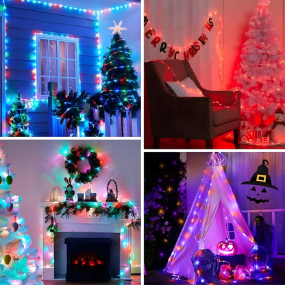 2x1 Luces inteligentes con Bluetooth y control remoto