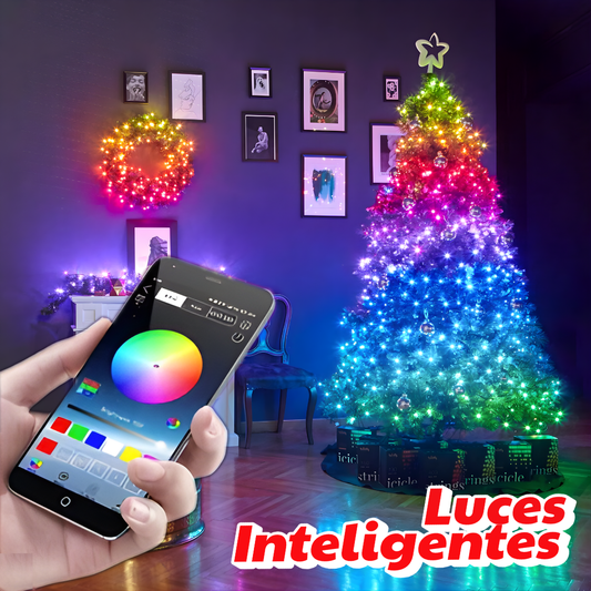2x1 Luces inteligentes con Bluetooth y control remoto